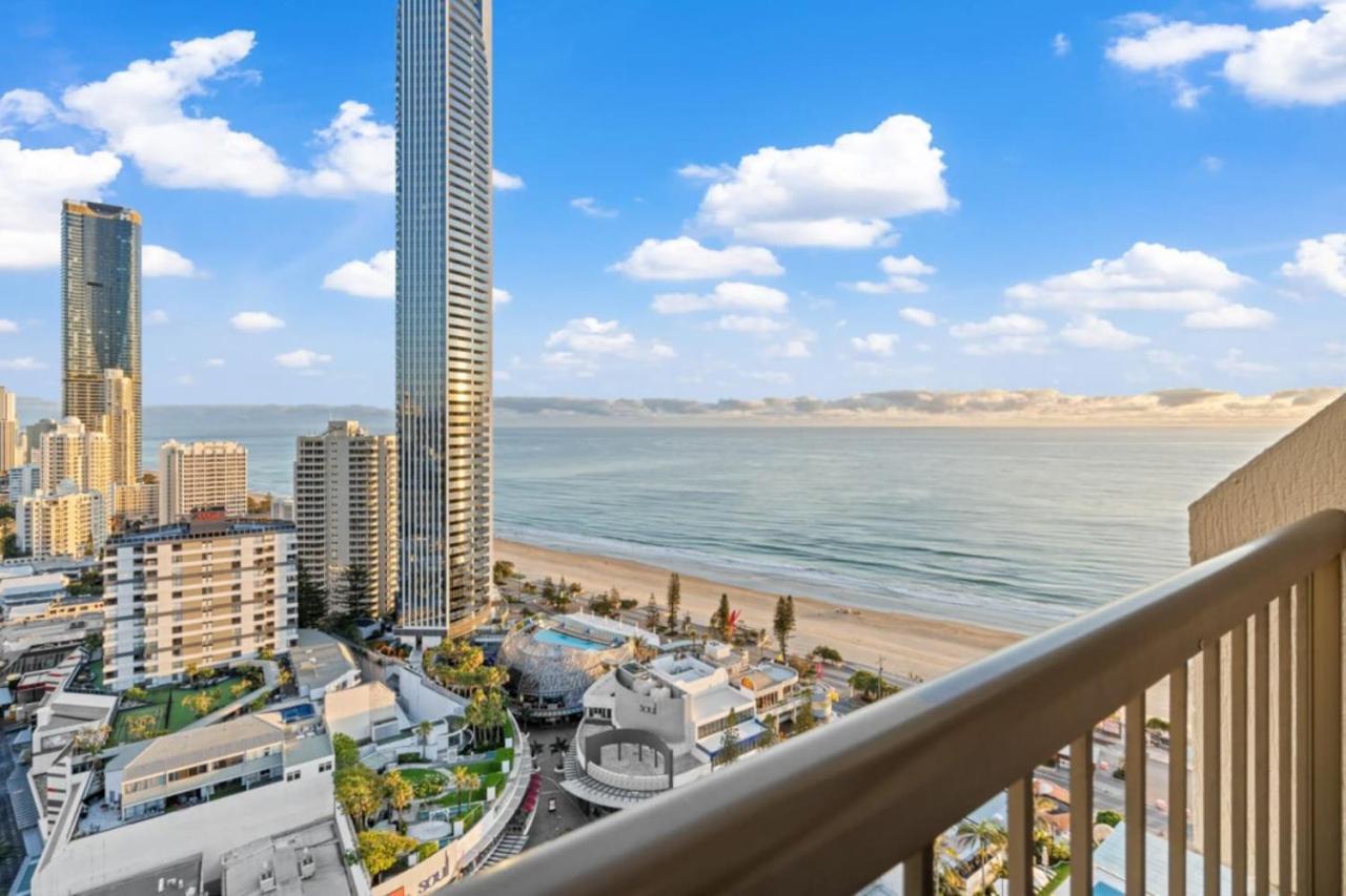 The Ballah - Surfers High Floor 2 Bedroom Ocean View Unit With Parking Pool Gym Apartment *